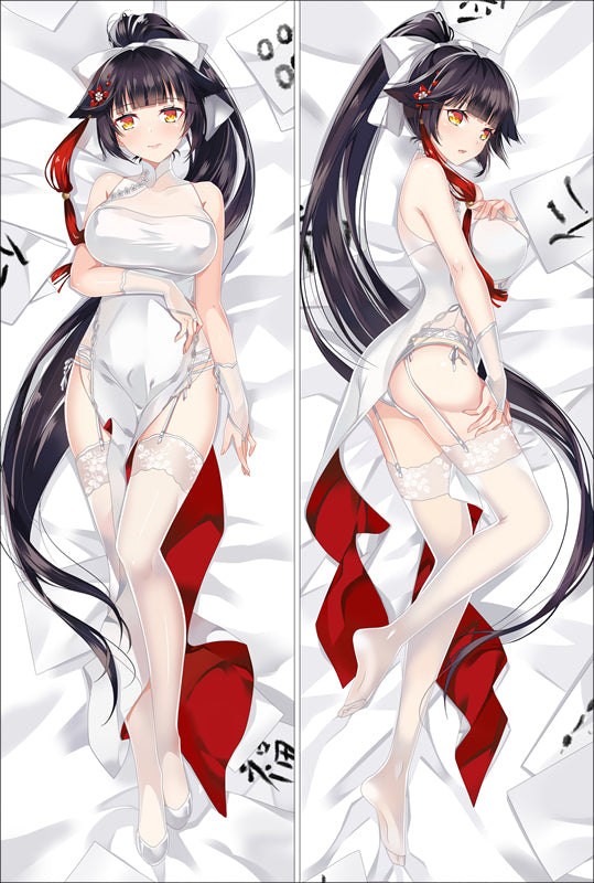 Azur Lane Takao Anime Dakimakura Pillow Cover image 0