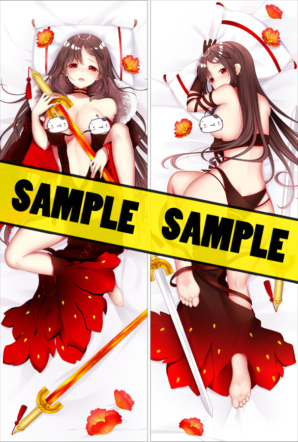 Fate/Grand Order Yu Mei Ren Anime Dakimakura Pillow Cover image 0