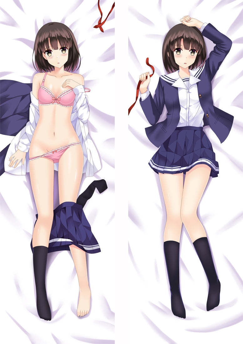 Saekano: How to Raise a Boring Girlfriend Megumi Katou Anime Dakimakura Pillow Cover image 0