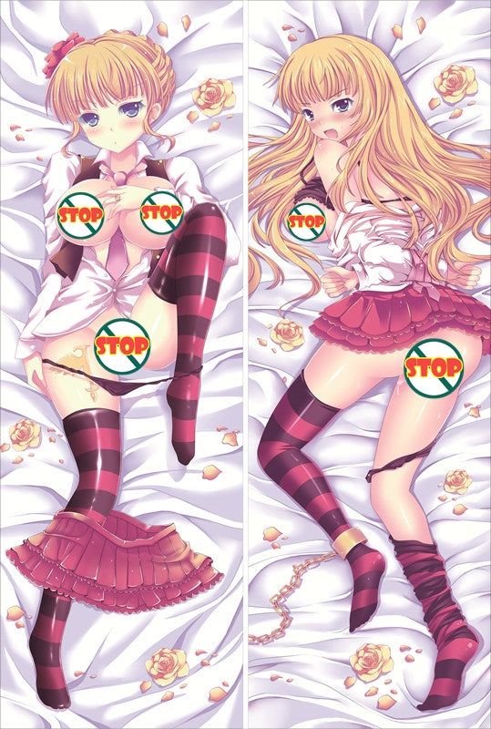 Umineko When They Cry Jessica Ushiromiya Anime Dakimakura Waifu Pillow Case image 0