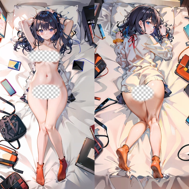 SSSS. GRIDMAN Rikka Takarada Anime Dakimakura Body Pillow Cover image 0