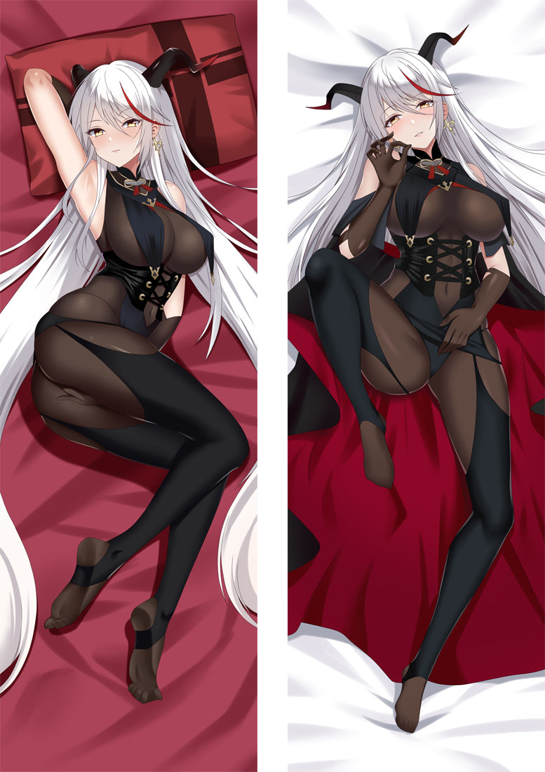 Azur Lane KMS Agir Dakimakura Body Pillow Cover image 0