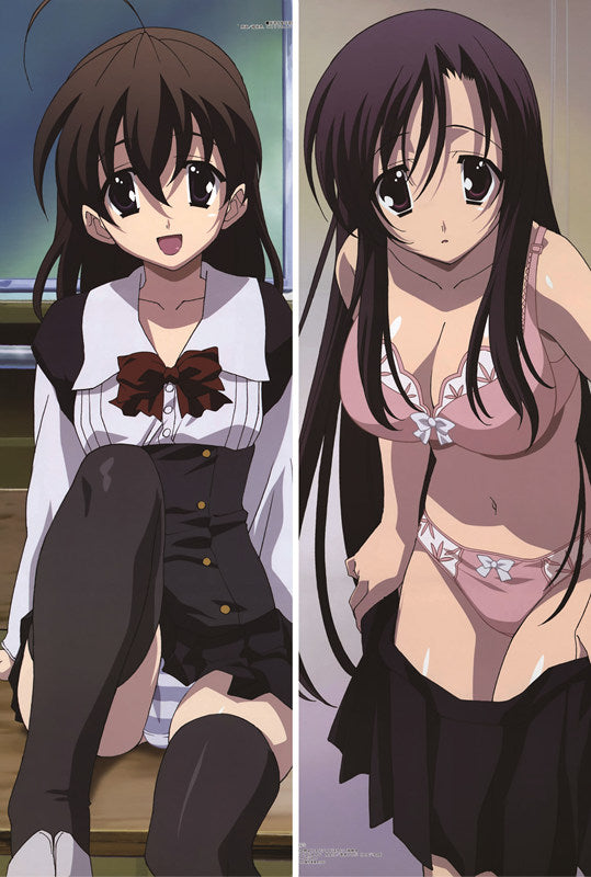 School Days Kotonoha Katsura Anime Dakimakura Pillow Cover image 0
