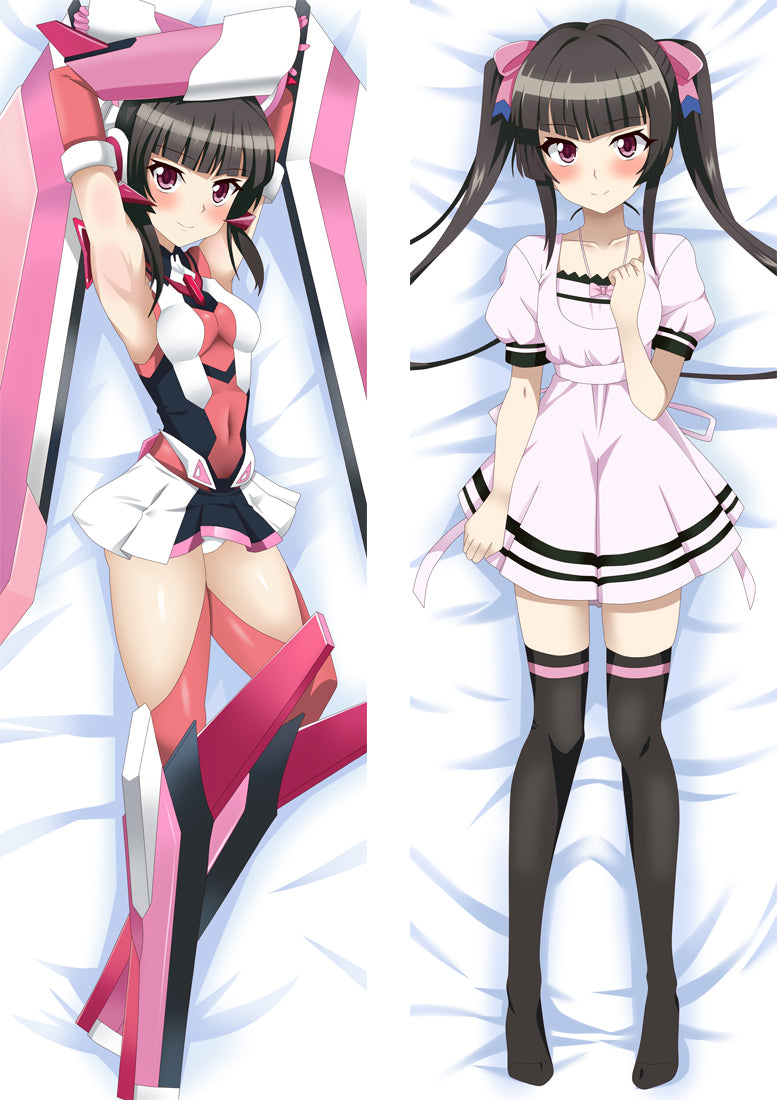 Symphogear Shirabe Tsukuyomi Dakimakura Body Pillow Cover image 0