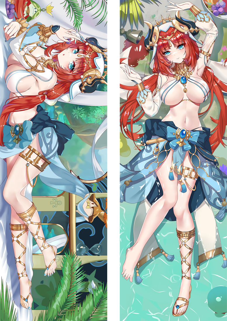 Genshin Impact Nilou Dakimakura Body Pillow Cover image 0