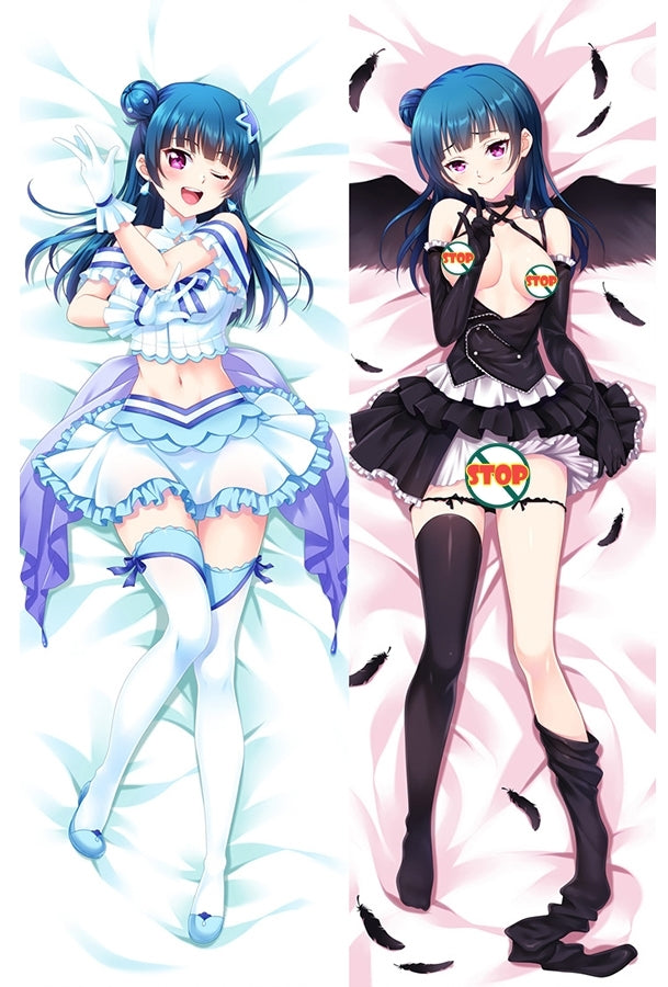 Love Live! Sunshine Tsushima Yoshiko Anime Dakimakura Pillow Cover image 0