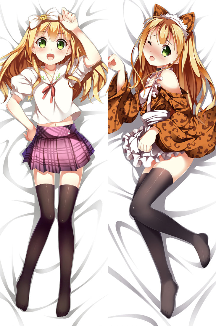 The "Hentai" Prince and the Stony Cat Azuki Azusa Anime Dakimakura Pillow Cover image 0