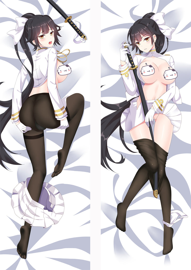 Azur Lane Takao Anime Dakimakura Pillow Cover image 0