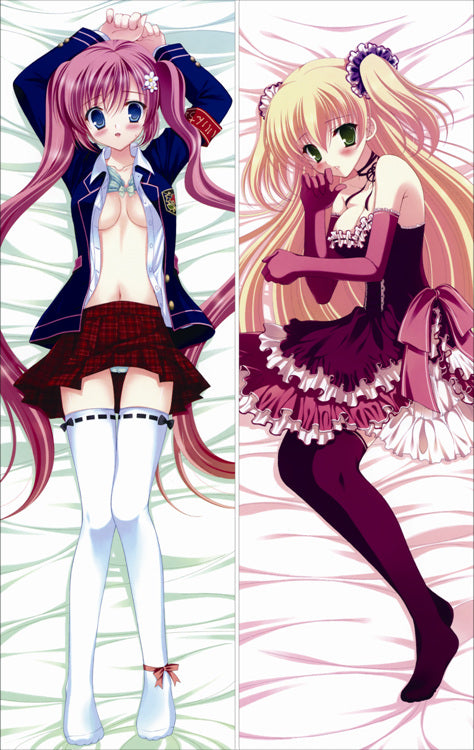 Detective Opera Milky Holmes Sherlock Sheryl Shellinford + Cordelia Glauca Anime Dakimakura Japanese Pillow Cover image 0