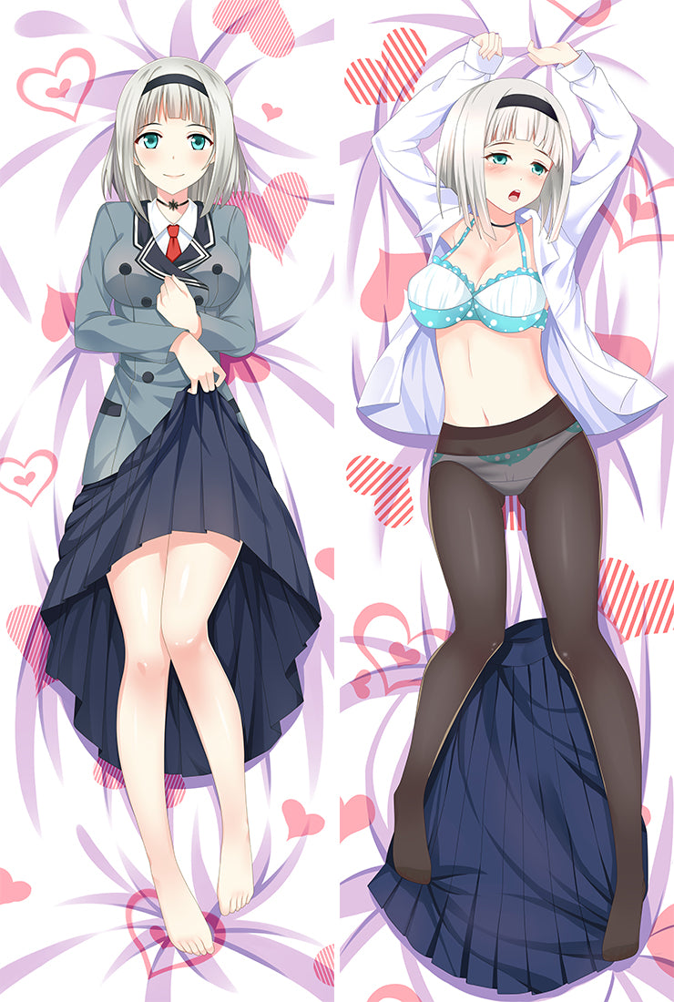 Shimoneta A Boring World Where the Concept of Dirty Jokes Doesn't Exist Anna Nishikinomiya Anime Dakimakura Pillow Case image 0
