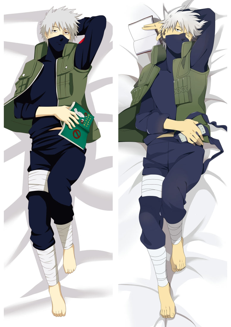 Naruto Kakashi Hatake Anime Dakimakura Pillow Cover image 0