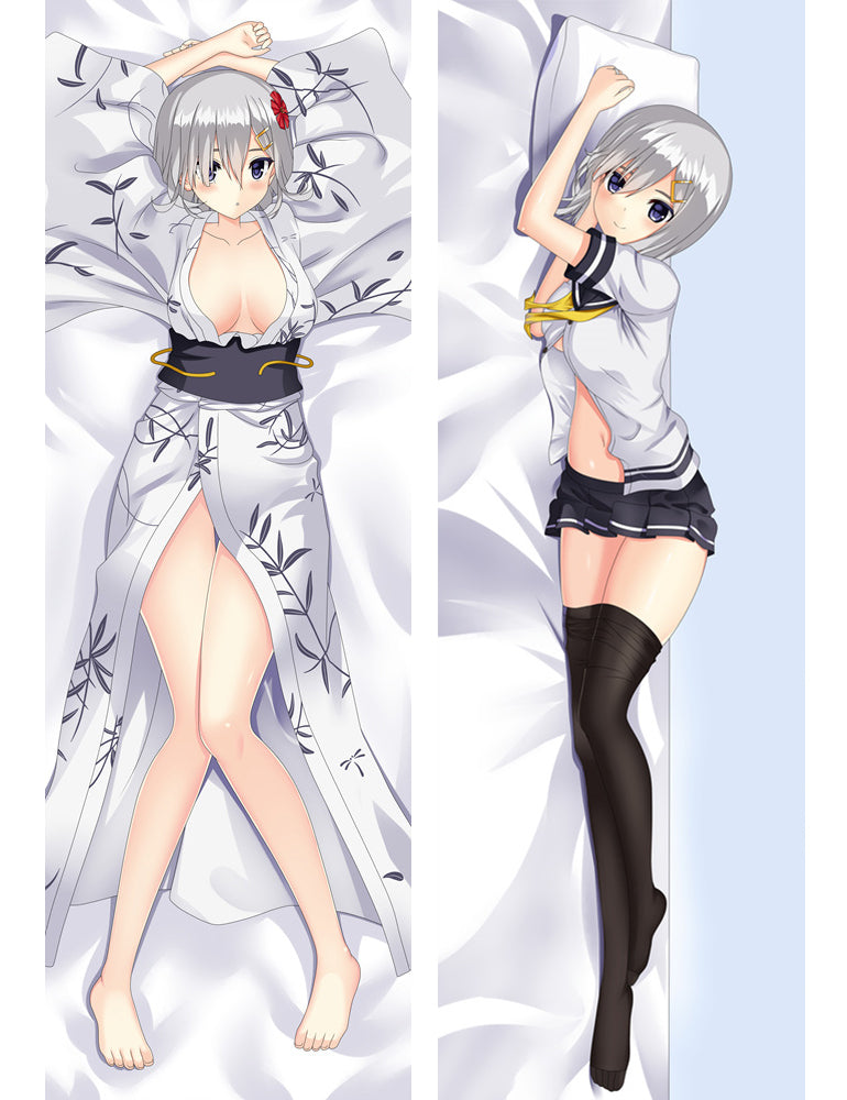 Kantai Collection Hama Kaze Anime Dakimakura Pillow Cover image 0