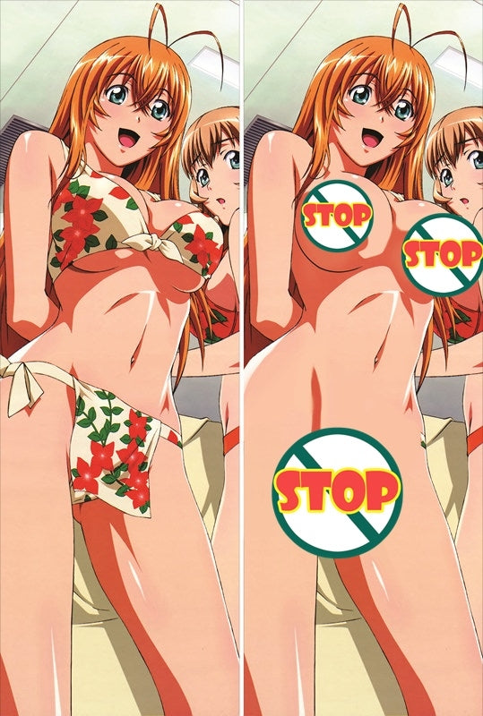 Battle Vixens Hakufu Sonsaku Anime Dakimakura Pillow Cover image 0