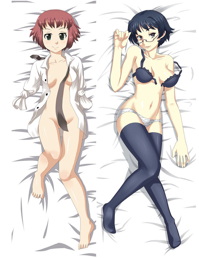 Katawa Shoujo Rin Tezuka Shizune Hakamichi Anime Dakimakura Pillow Cover image 0