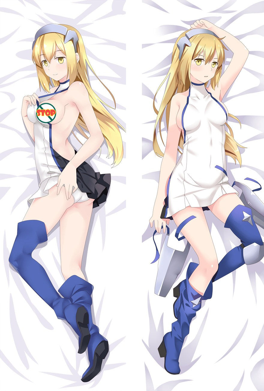 Is It Wrong to Try to Pick Up Girls in a Dungeon Ais Wallenstein Anime Dakimakura Pillow Case image 0