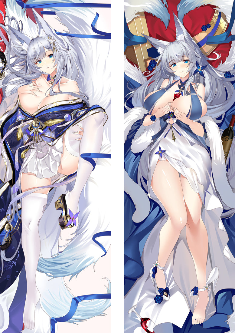 Azur Lane Shinano Anime Dakimakura Pillow Cover image 0
