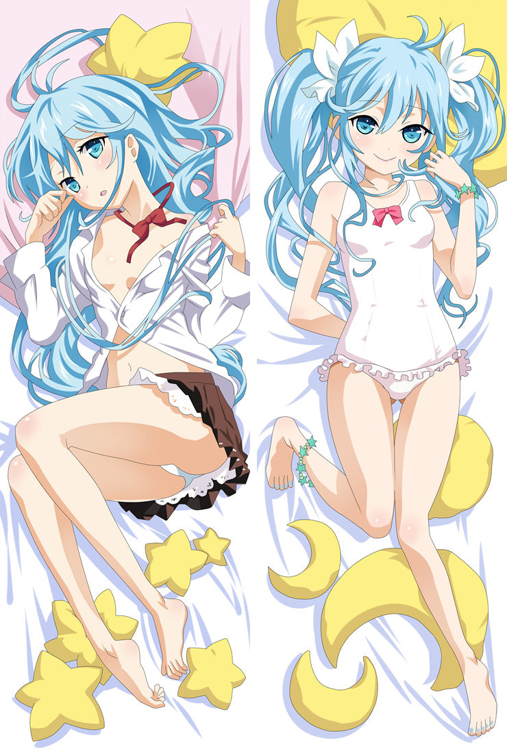 Ground Control to Psychoelectric Girl Erio Touwa Anime Dakimakura Pillow Cover image 0