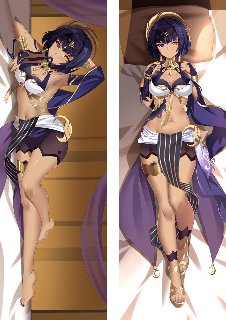Genshin Impact Candace Anime Dakimakura Body Pillow Cover image 0