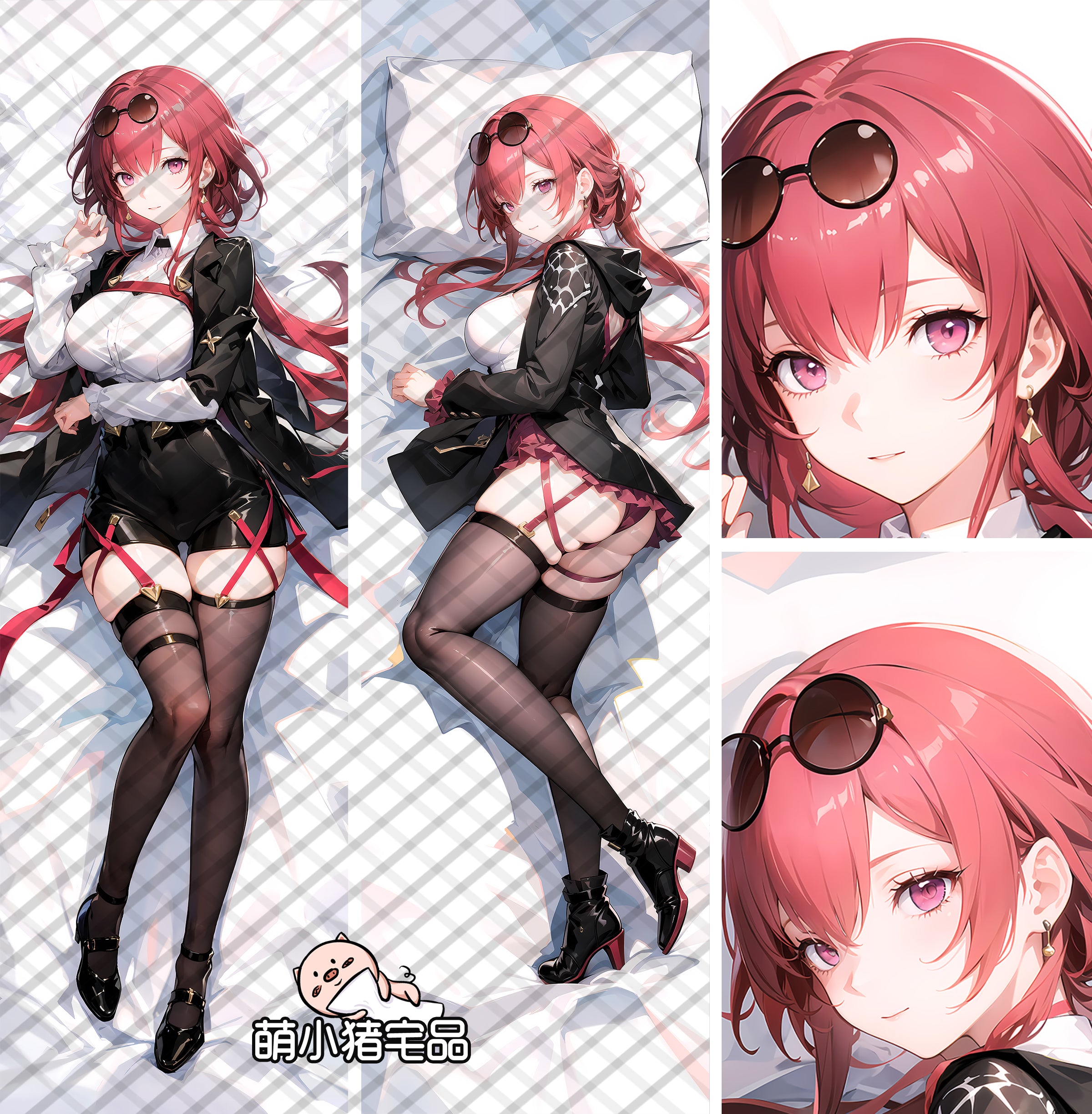 Honkai: Star Rail Kafka Anime Dakimakura Pillow Cover image 0