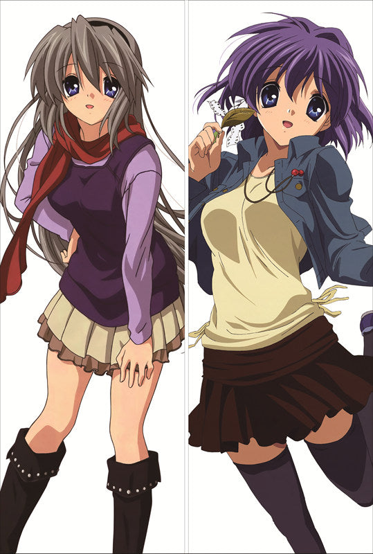 Clannad Sakagami Tomoyo Anime Dakimakura Body Pillow Cover image 0