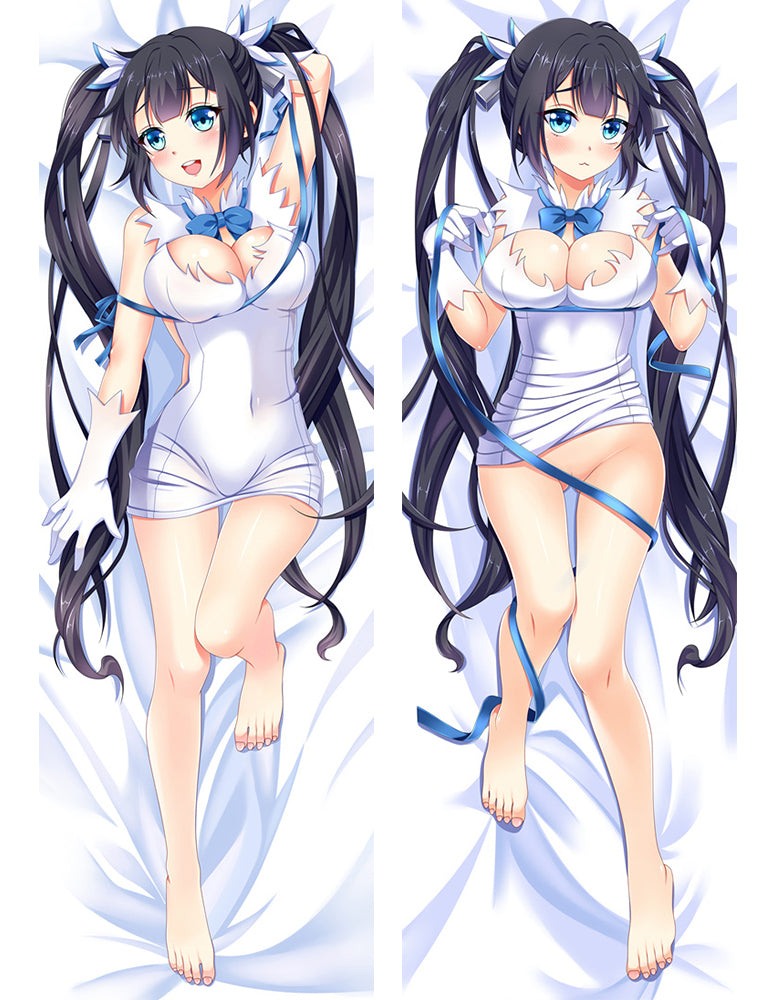 Is It Wrong to Try to Pick Up Girls in a Dungeon? Hestia Anime Dakimakura Pillow Cover image 0