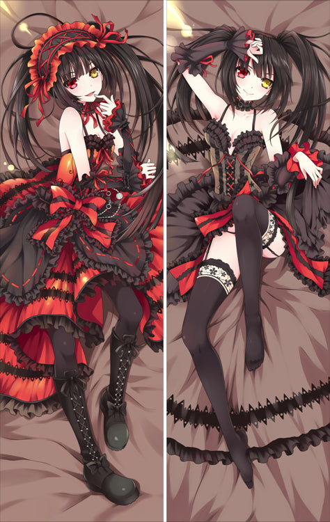 Date A Live Kurumi Tokisaki Anime Dakimakura Pillow Cover image 0