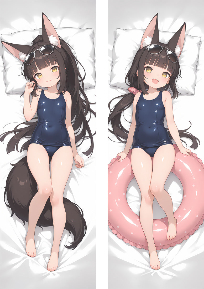 Azur Lane Nagato Anime Dakimakura Girl Body Pillow Cover image 0