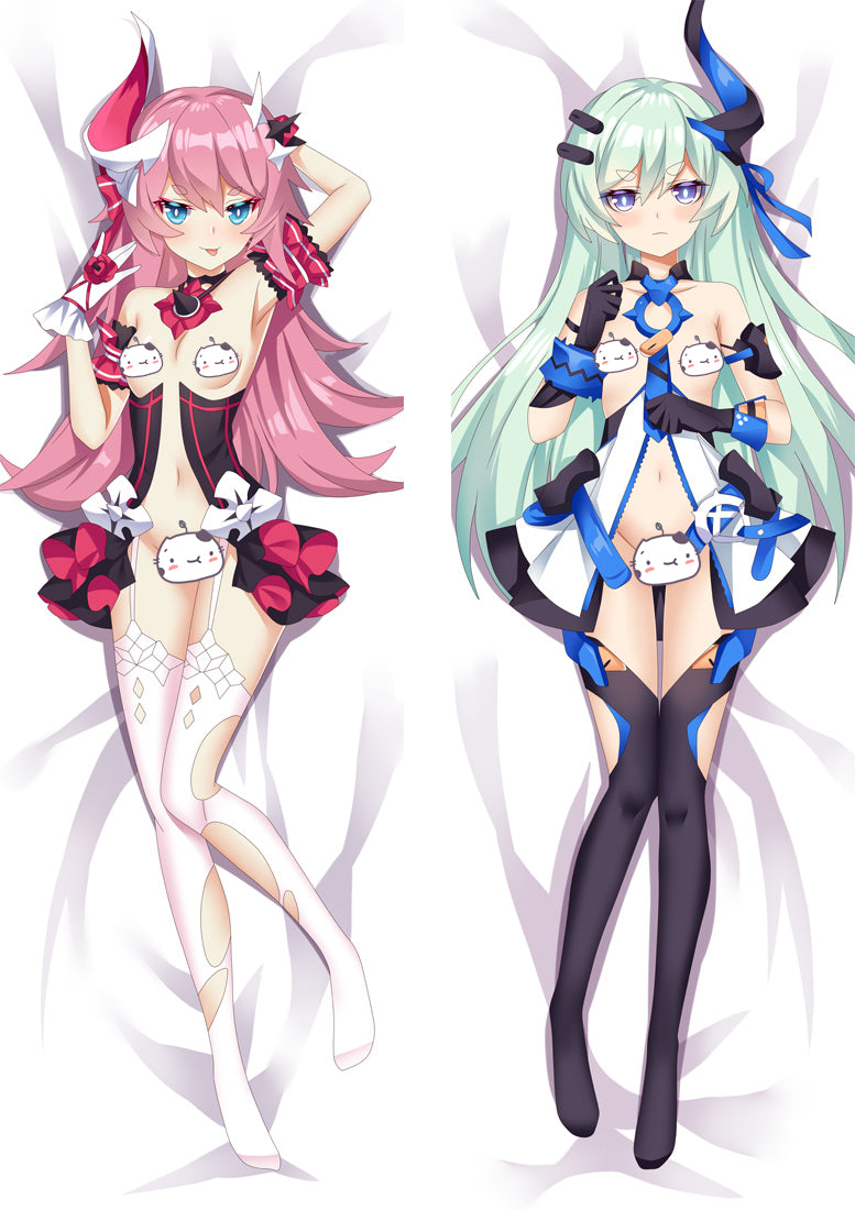 Honkai Impact 3rd Rozaliya&amp;Liliya Olenyeva Anime Dakimakura Pillow Cover image 0