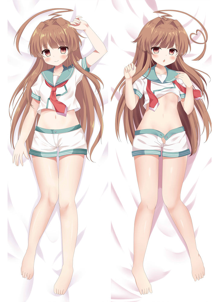 Kantai Collection Kuma Dakimakura Hugging Body Pillow Case Cover image 0