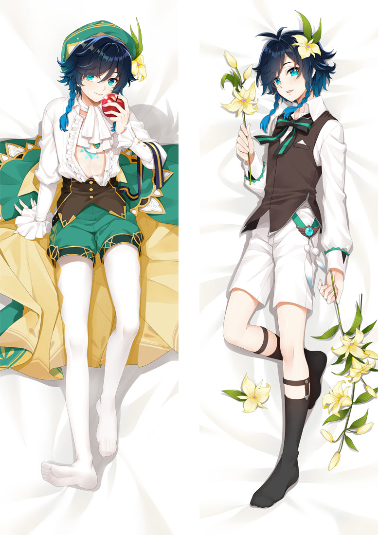 Genshin Impact Venti Body Pillow Cover image 0