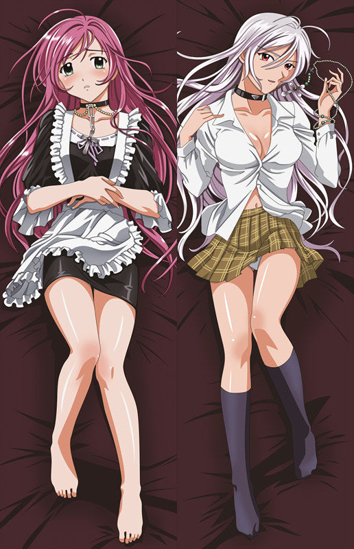Rosario + Vampire Moka Akashiya Anime Dakimakura Japanese Pillow Cover image 0