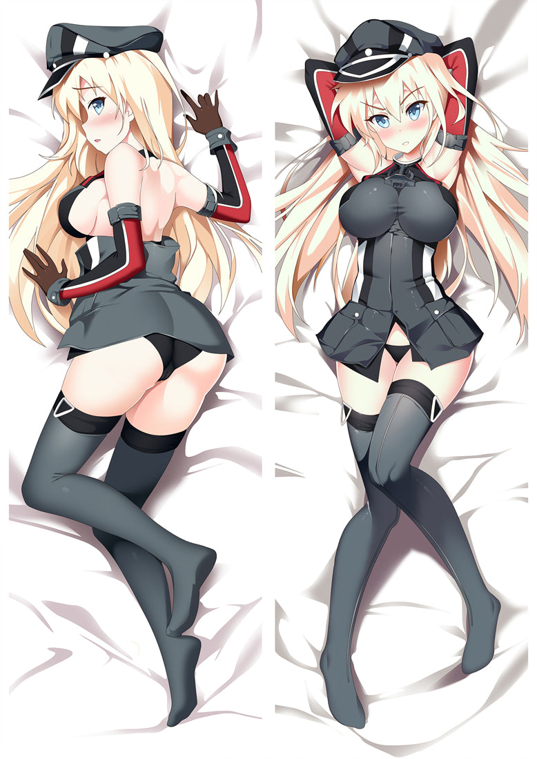 Kantai Collection Bismarck Anime Dakimakura Pillow Cover image 0