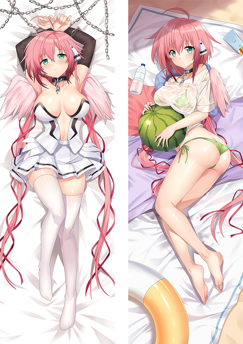 Heaven's Lost Property Uranus Queen Icarus Anime Dakimakura Pillow Cover image 0