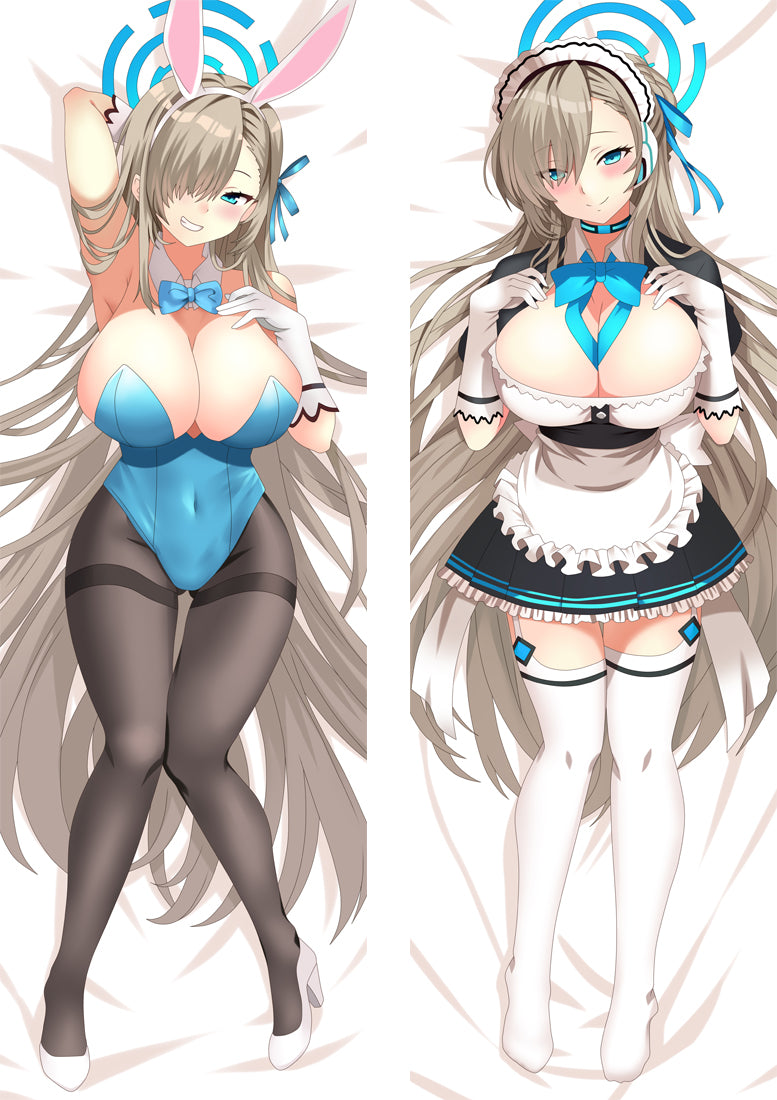 Itinose Asena Dakimakura Body Pillow Cover - Blue Archive image 0