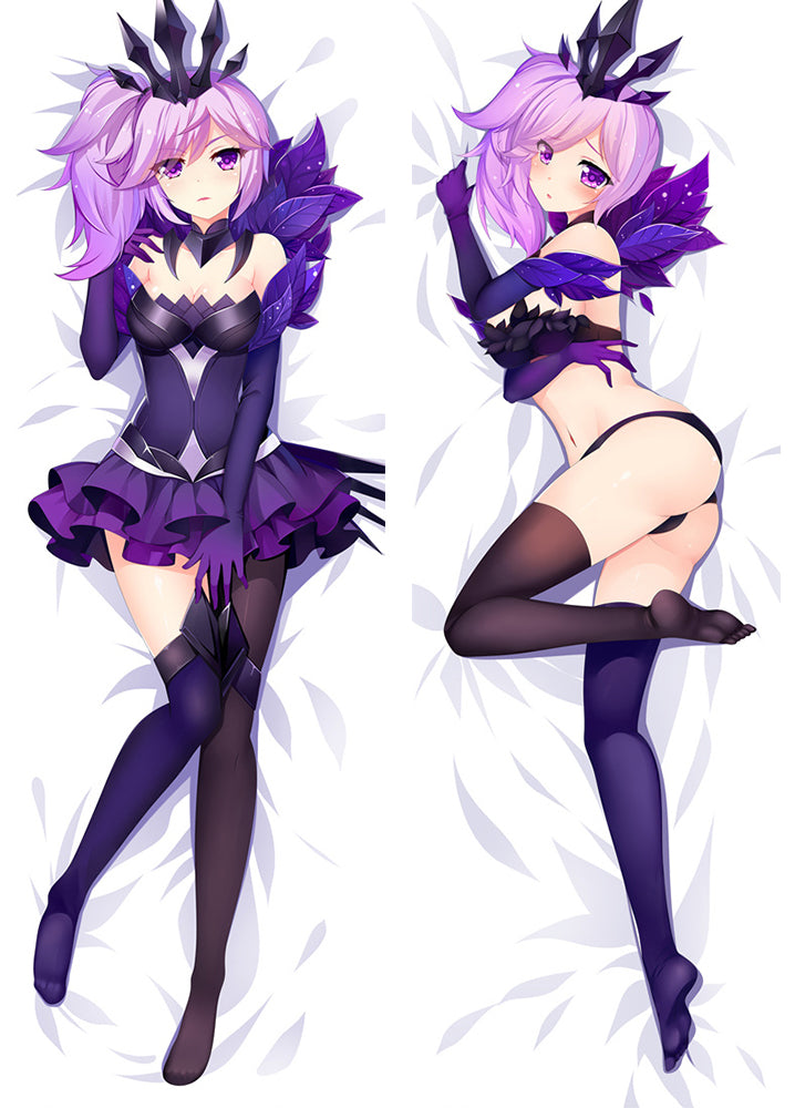 New LOL League of Legends Luxanna Anime Dakimakura PillowCase Body Cover image 0