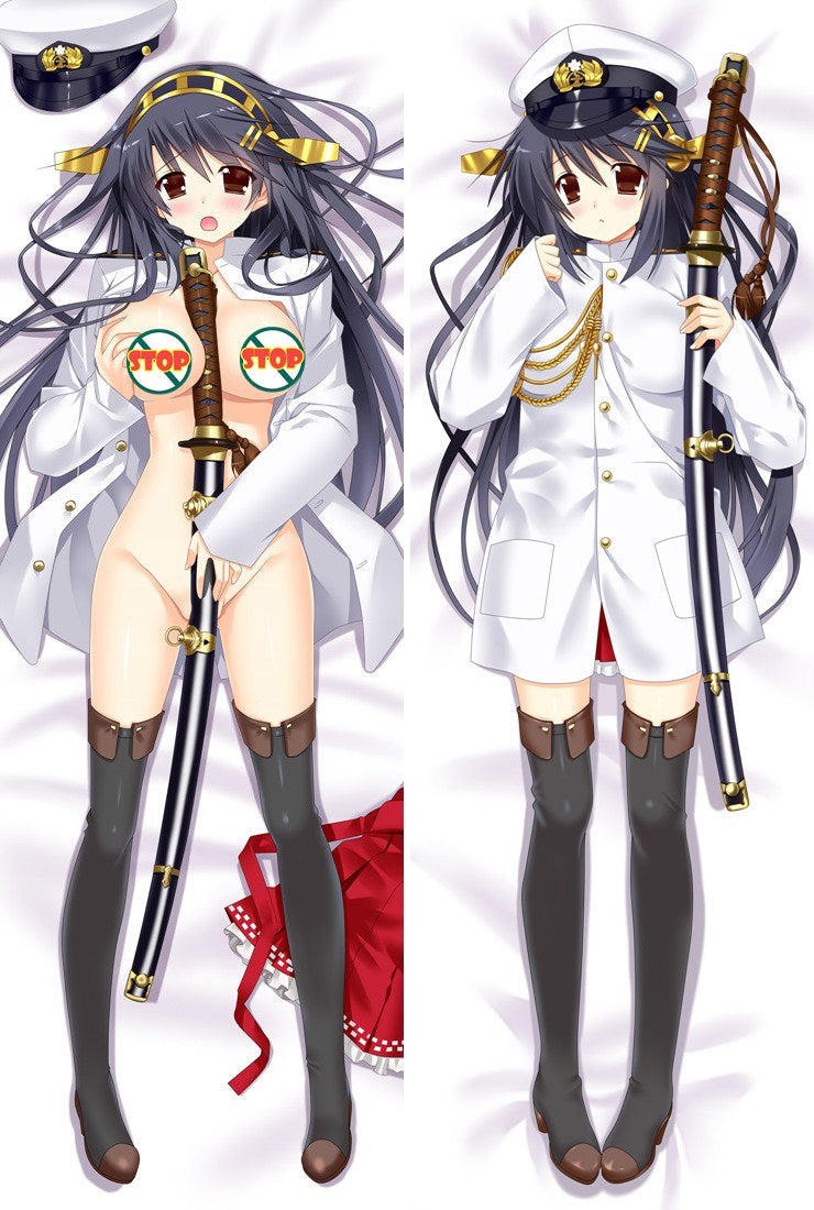 Kantai Collection Haruna Anime Dakimakura Pillow Case image 0