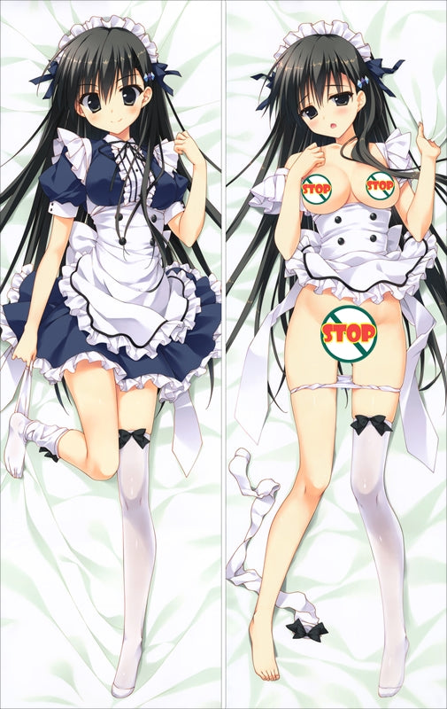 Kanojo no Seiiki Fuyuka Akiyoshi Anime Dakimakura Pillow Cover image 0