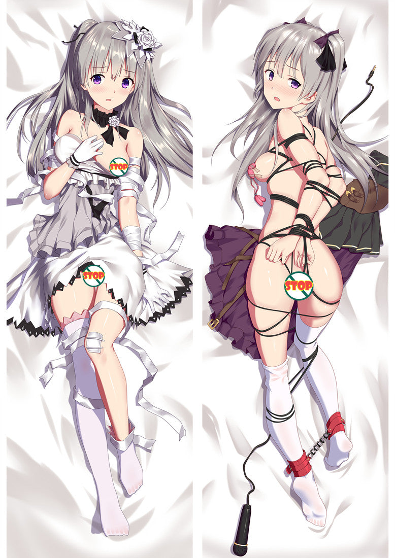 THE IDOLM@STER SHINY COLORS Yukoku Kiriko Anime Dakimakura Pillow Cover image 0