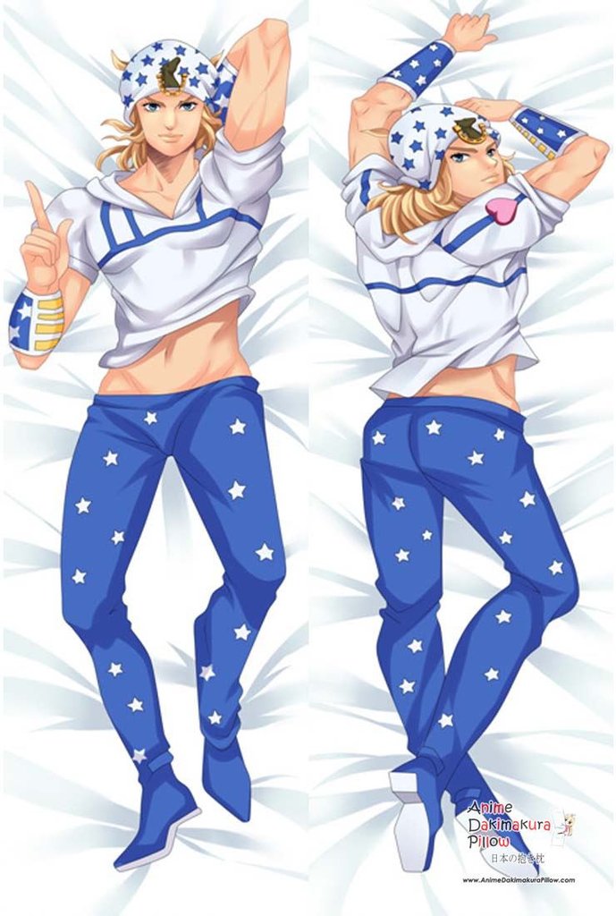 JoJo's Bizarre Adventure Jorge Joestar Male Anime Dakimakura Body Pillow Cover image 0