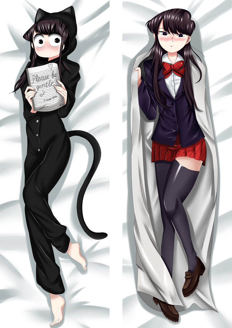Komi Can't Communicate Komi Shoko Anime Dakimakura Body Pillow Cover image 0