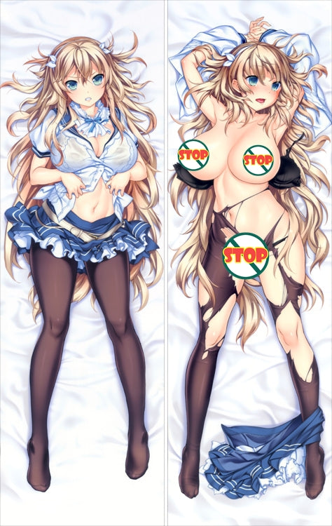 Play! Play! Play! San Mariko Kurokawa Anime Dakimakura Japanese Pillow Cover image 0