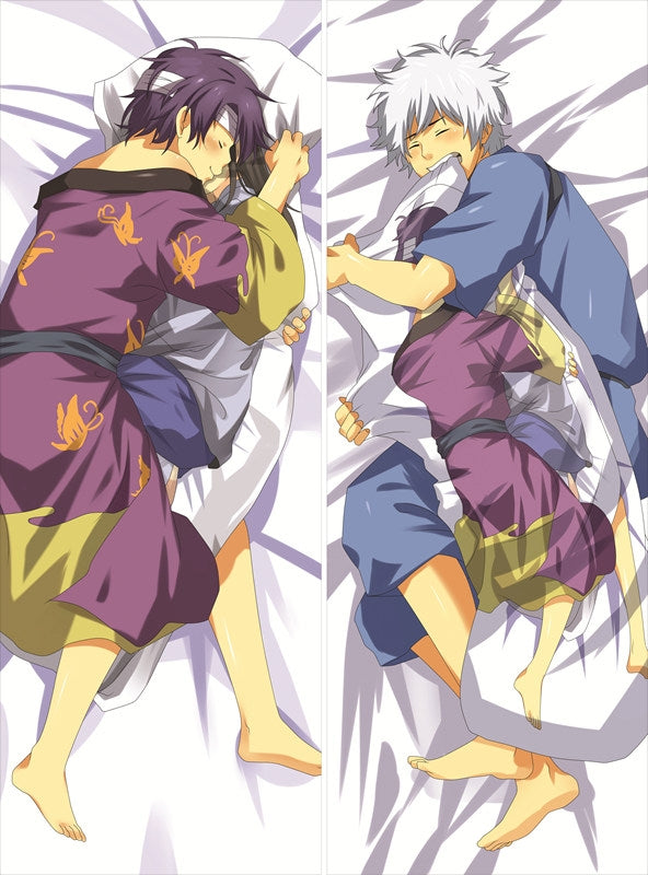 Gin Tama Gintoki Sakata Anime Dakimakura Pillow Cover image 0