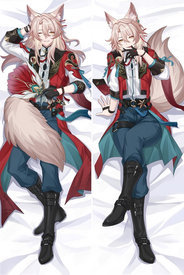 Honkai: Star Rail Jiao qiu Anime Dakimakura Body Pillow Cover image 0