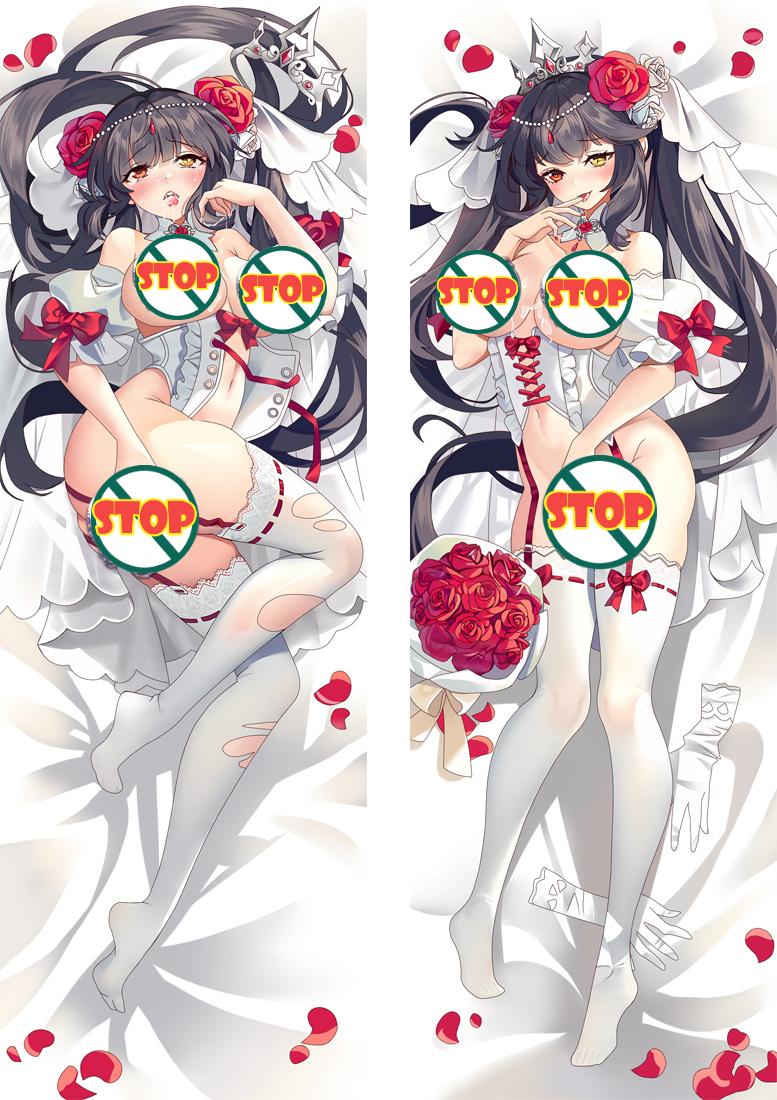 Tokisaki Kurumi Date A Live Anime Waifu Naked Dakimakura Body Pillow Cover image 0