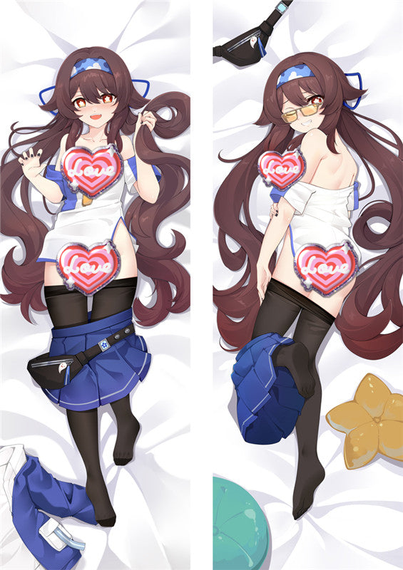Genshin Impact Hutao Body Pillow Case image 0