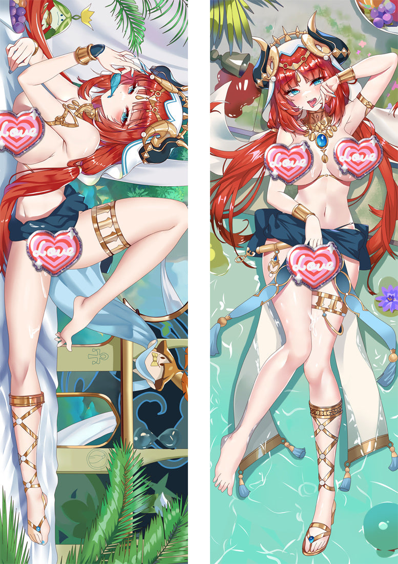 Genshin Impact Nilou Anime Dakimakura Body Pillow Covers image 0