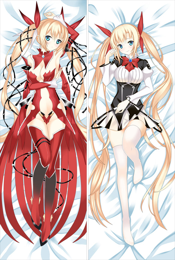 Magika no Kenshi to Vasreus Amasaki Mio Anime Dakimakura Japanese Pillow Cover image 0