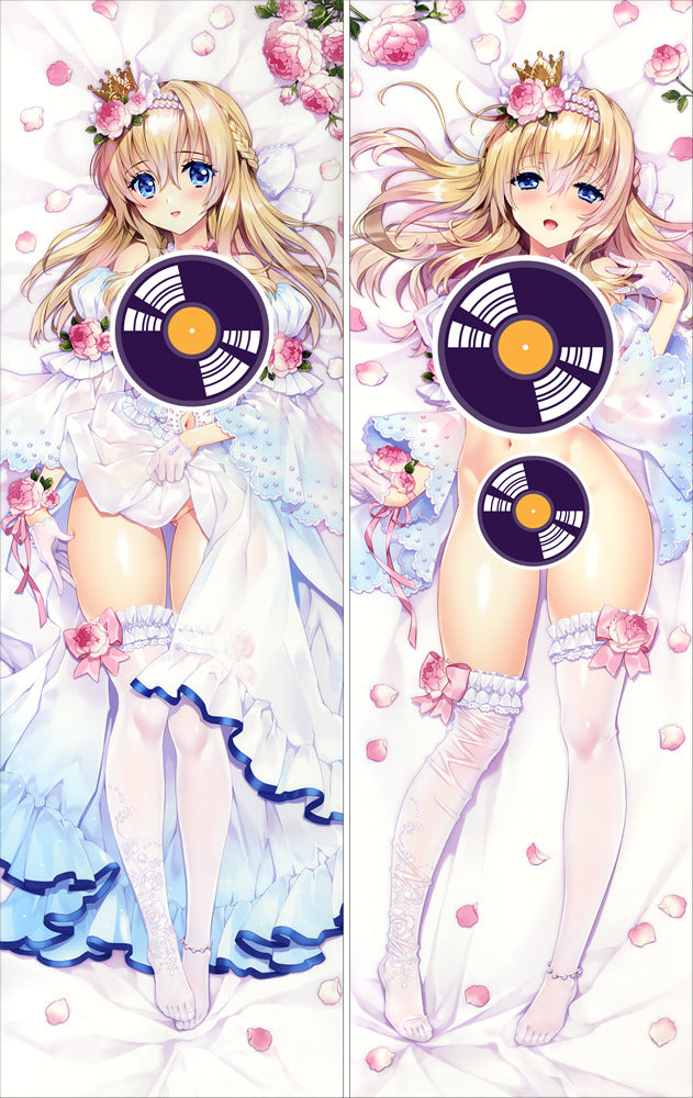 Kantai Collection HMS Warspite Anime Dakimakura Body Pillow Cover image 0