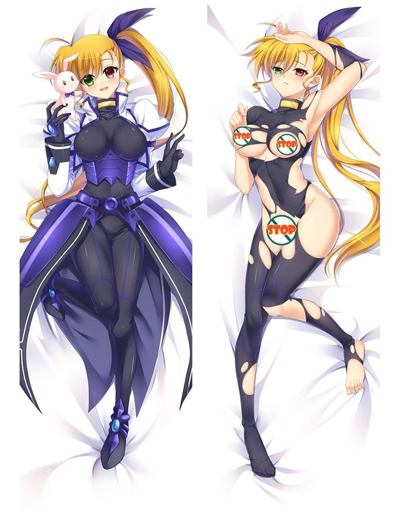 Magical Girl Lyrical Nanoha ViVid Strike Vivio Takamachi Anime Dakimakura Pillow Cover image 0