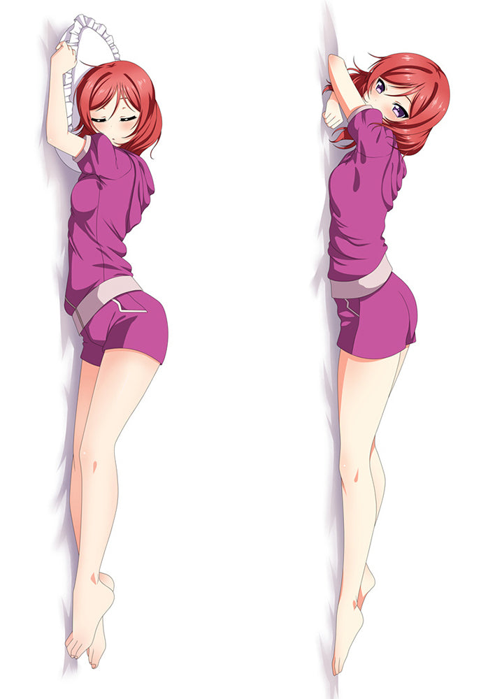 New Love Live! Maki Sleep Anime Dakimakura School idol project Body Pillow Case Cover image 0